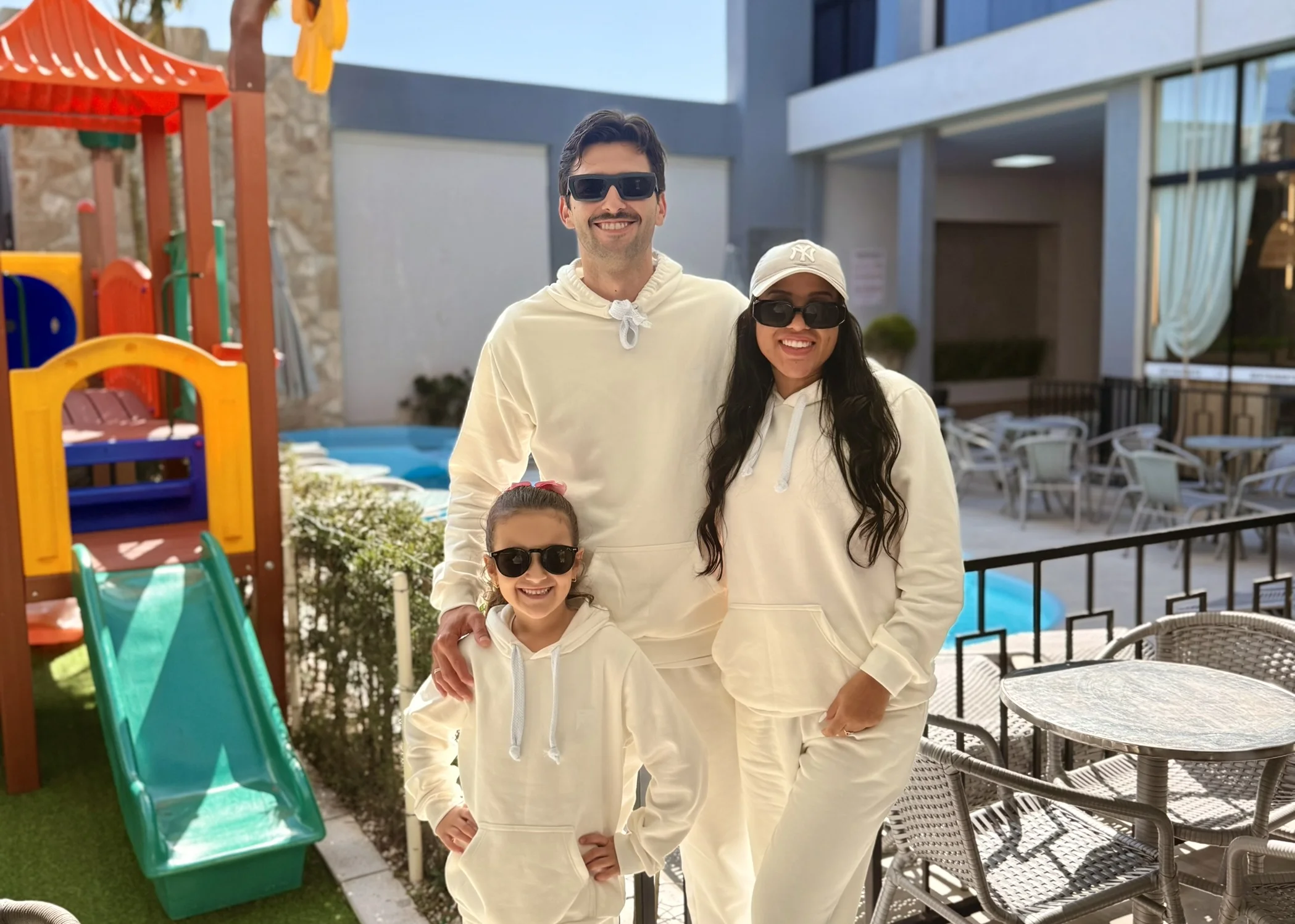 Hotel architecture side view